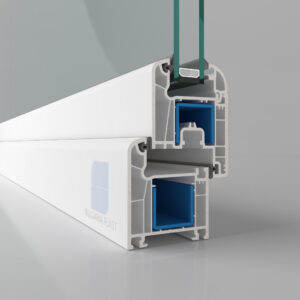 PVC doors and windows 6400 system