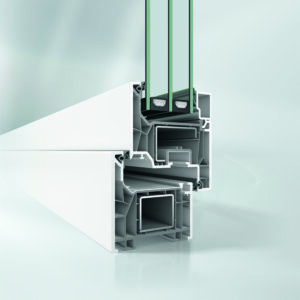 PVC doors and windows Schüco FocusIng system
