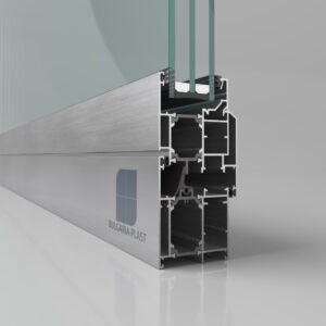 Aluminum doors and windows with a 55 mm thermal break – TBO-55 system wide frame