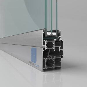Aluminum doors and windows with a 55 mm thermal break – TBO-55 system
