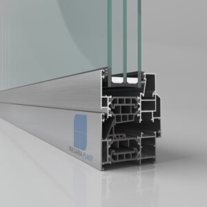 Aluminum doors and windows with a 70 mm thermal break – TBO-70 system
